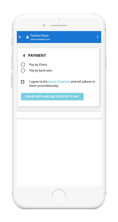 Payment Screen